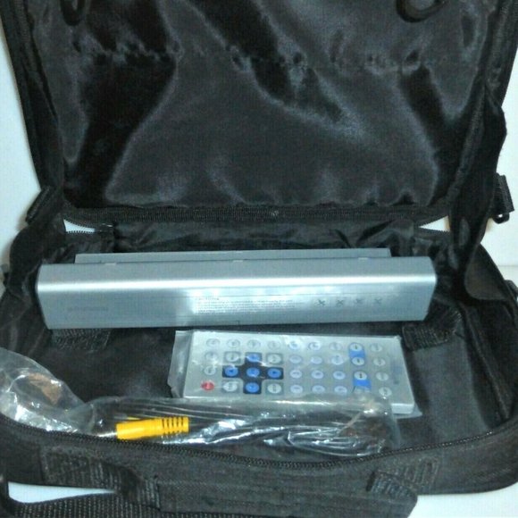 2x New Polaroid DVD Player BATTERY BT-0850 Polaroid DVD Remote RC-30 & Bag - Picture 2 of 8